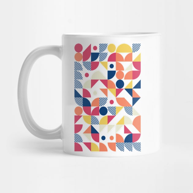 Colourful Geometric Animated Pattern by Trendy-Now